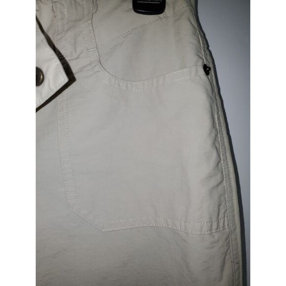 Mudd Jeans Women's Light Weight Khaki Boho Cargo Adventure Drawstring Size 3 - Picture 8 of 12